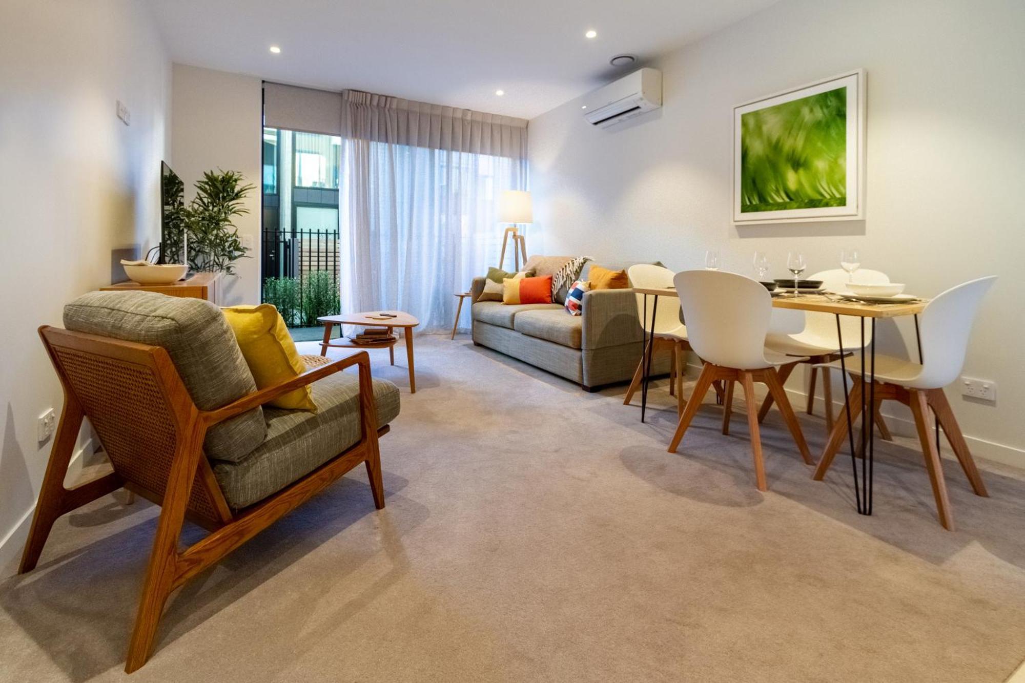 Latimer Square 1 Bed 1 Bath - Single Level Christchurch Extérieur photo